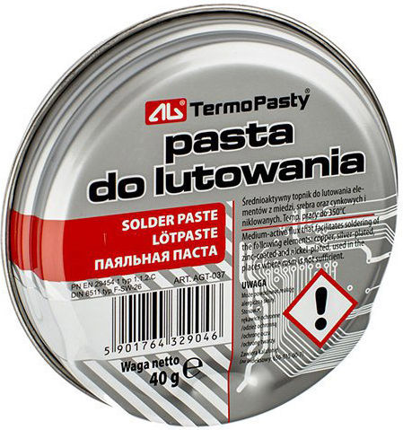 Termopasty AGT-037 Soldering Paste Solderini 40gr