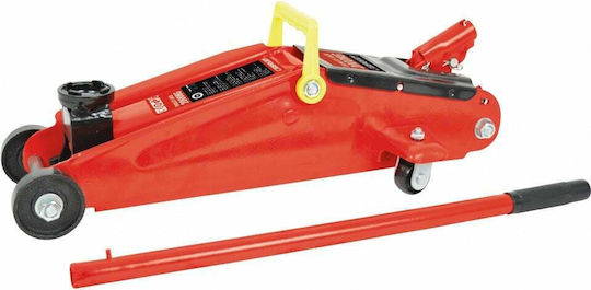 Carpoint Hydraulic Carriage Jack with Lifting Capacity up to 35cm and Weight Capacity up to 2 Tons