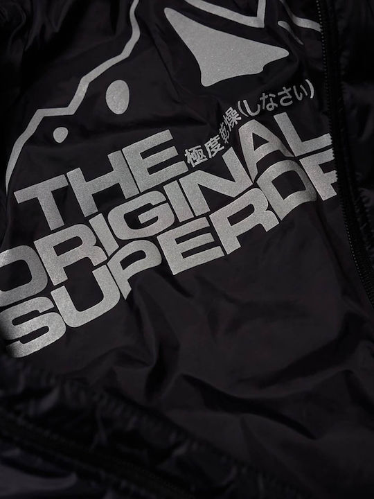 Geci Barbat Fuji Puffer Negru