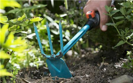 Gardena Combisystem Cioplitor cu furculiță De mână 36.6cm și Mâner din din plastic
