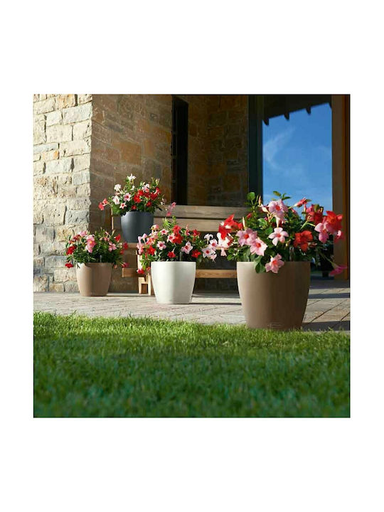 Lechuza Classico Self-watering Pot Plastic Slate 43x43x40cm.