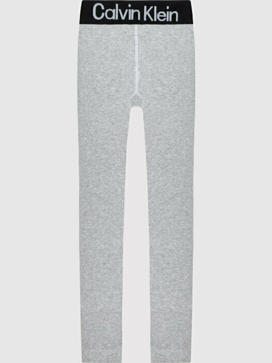 Frauen Lang Leggings Hochgeschnitten Gray