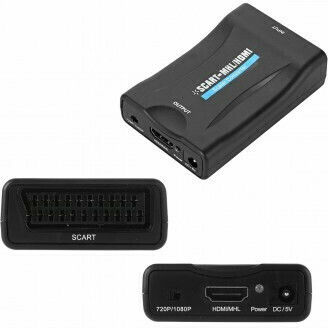 Andowl QY-V05 Μετατροπέας Scart female σε HDMI female 1τμχ
