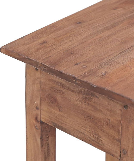 vidaXL Pflanzenständer Holz Braun 30cmx30cmx75cmcm.