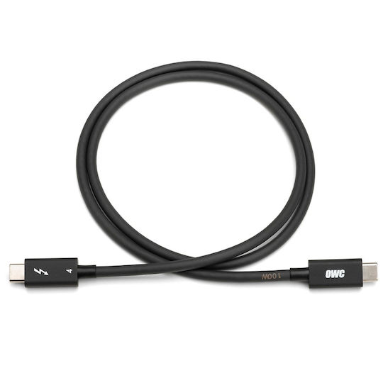 OWC Thunderbolt 4 Kabel Schwarz 1m (OWCCBLTB4C1.0M)