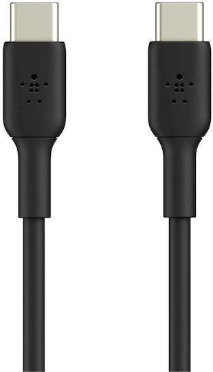 Belkin Boost Charge USB 2.0 Cable USB-C Male - USB-C 60W PD Black 1m CAB003BT1MBK