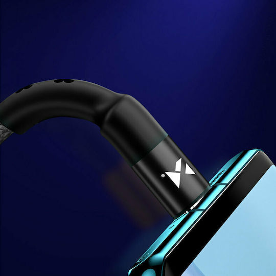 Wozinsky WUC-PD-CC1B Geflochten USB 2.0 Kabel USB-C männlich - USB-C 18W Schwarz 1m