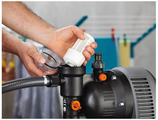 Gardena 01754-20 Einstufig Einphasig Wasserdruckpumpe mit Behälter 24 Liter 850W