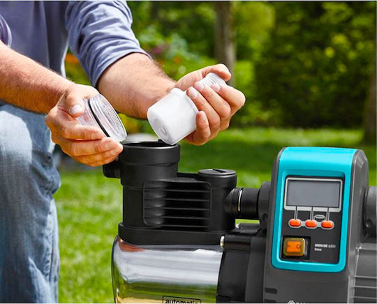 Gardena Premium Lcd Pump 6000/6e Single Stage Single Phase Water Pressure Pump without Container 1300W