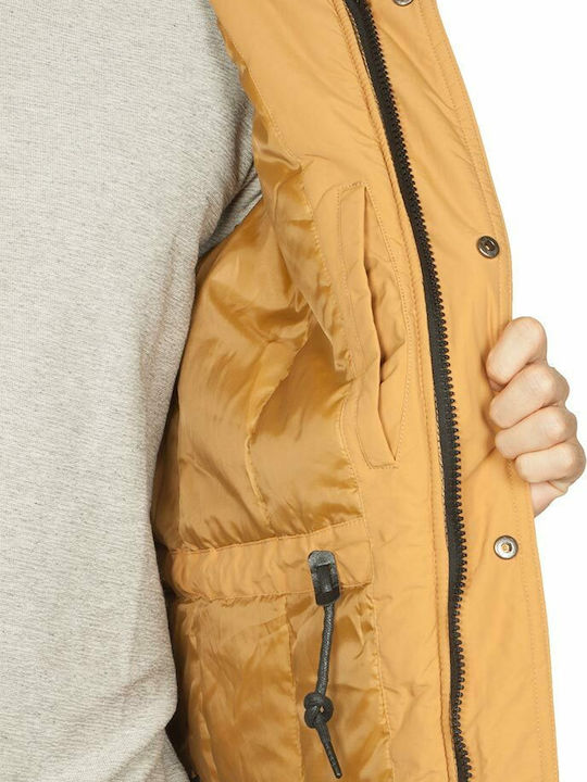 Winter Jacket Parka Yellow