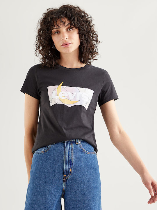 Perfect Batwing Dreamy Γυναικείο T-shirt Μαύρο