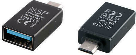 NSP micro USB male - USB-A female 3.0 OTG