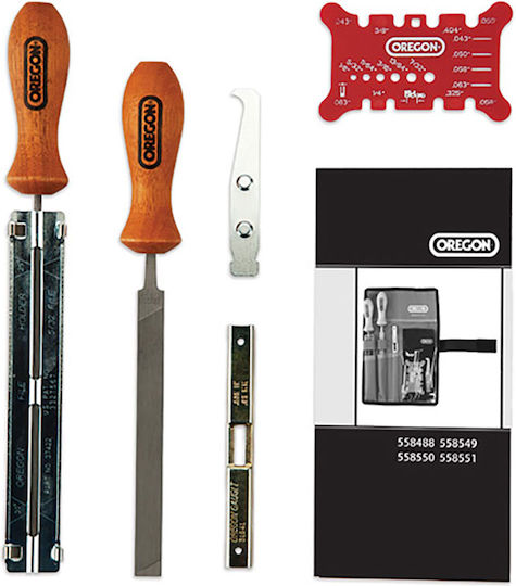 Oregon Low Profile File Chainsaw Sharpener for Chains with Step .325" 5pcs 558550