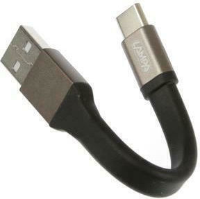 Lampa Keychain USB 2.0 Cable USB-C male - USB-A Μαύρο 0.1m L3888.9