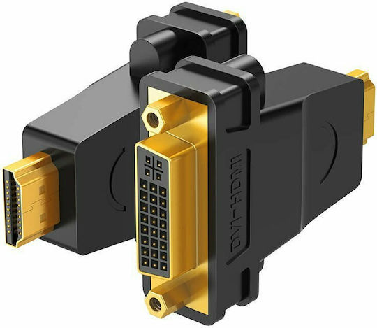 Ugreen Μετατροπέας HDMI male σε DVI-I female 1τμχ 20123