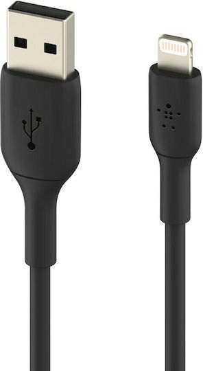 Belkin USB-C to Lightning Cable 30W Black 1m (CAA003BT1MBK)