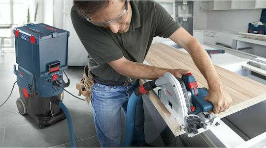 Bosch GKT 55 GCE Professional Циркулярна пила 1400W с Регулиране на Скоростта и със Система за Изсмукване