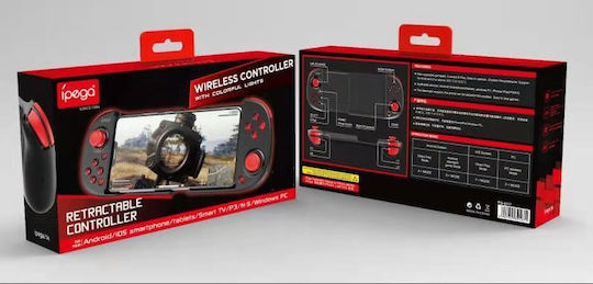 iPega 9217 Ασύρματο Gamepad για Android / iOS Black