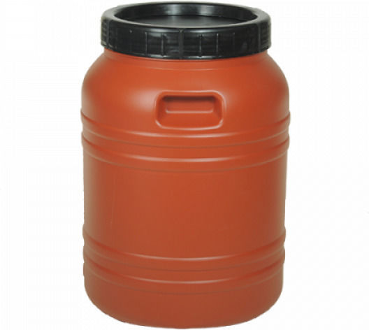 Miltoplast Plastic Barrel 100lt 68x47cm Plastic Container 120lt with Handles 2642001 miltoVX100/120
