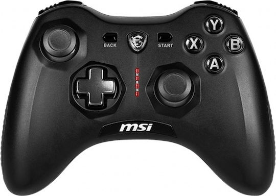 MSI Force GC20 V2 Ενσύρματο Gamepad για Android / PC Μαύρο