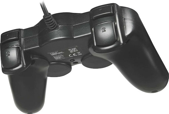 SpeedLink Thunderstrike Ενσύρματο Gamepad για PC Μαύρο