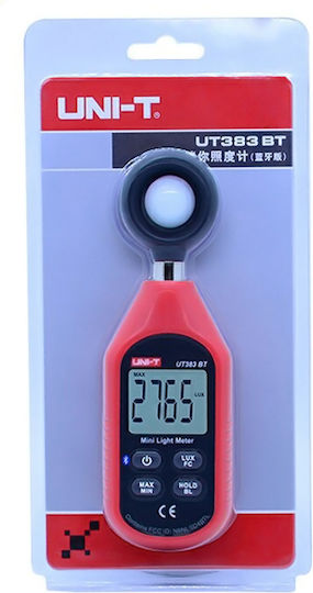Uni-T Photometer 199900 Lux and Bluetooth UT383BT