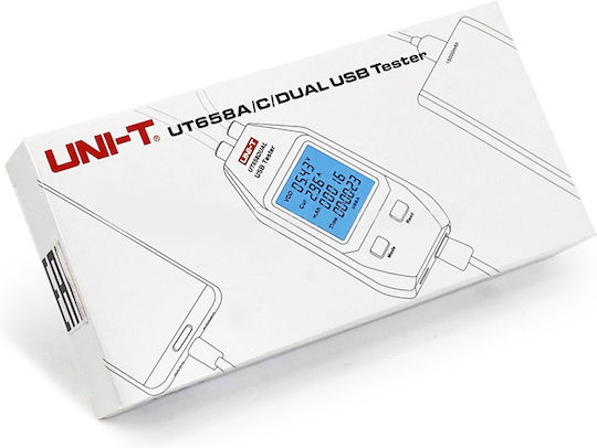 Uni-T UT658DUAL Уред за тестване на ПК USB порт