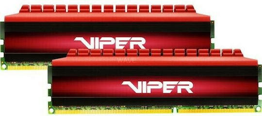 Patriot Viper 4 Series 32GB DDR4 RAM with 2 Modules (2x16GB) and 3200 Speed for Desktop