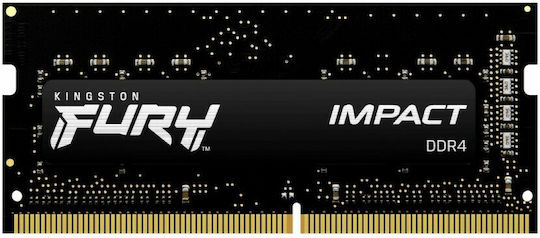 Kingston Fury Impact DDR4 64GB RAM with 2x32GB Modules and Speed 3200 for Laptop