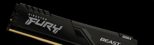 Kingston FURY Beast DDR4 64GB RAM with 2x32GB Modules and Speed 3200 for Desktop