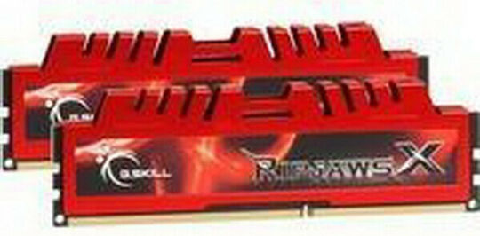 G.Skill RipjawsX DDR3 16GB RAM με 2x8GB Modules και Ταχύτητα 1866 για Desktop