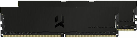 GoodRAM IRDM PRO DDR4 16GB RAM με 2x8GB Modules και Ταχύτητα 3600 για Desktop