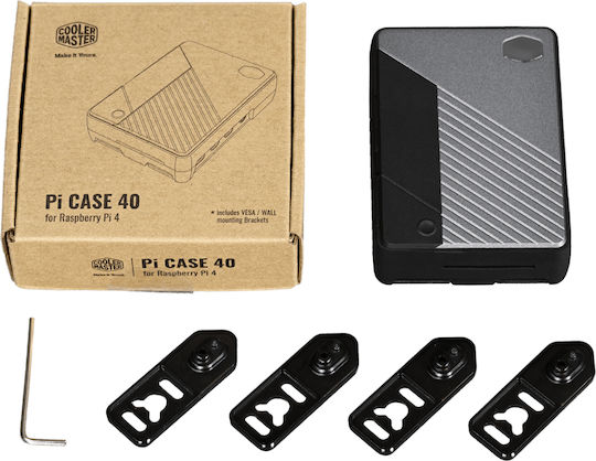 CoolerMaster Pi Case 40 Black(MCM-PI400-MNNN-S00)