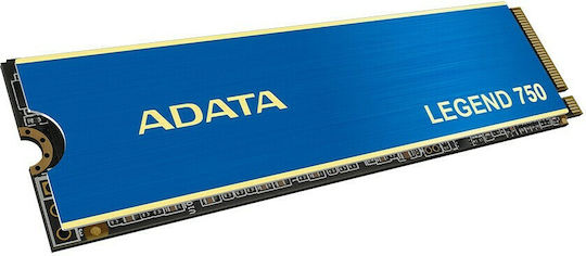 Adata Legend 750 SSD 500GB τύπου M.2 με σύνδεση PCI Express 3.0 και Ψύκτρα ALEG-750-500GCS