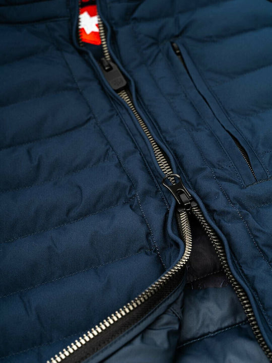 Molecule Χειμωνιάτικο Μπουφάν Puffer Navy Μπλε