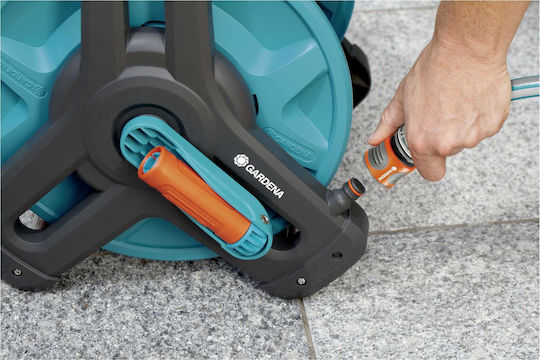 Gardena Classic Garden Hose Reel for Hose up to 50m with Rewind Handle