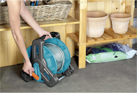 Gardena Classic Garden Hose Reel for Hose up to 50m with Rewind Handle