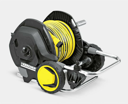 Karcher HT 4.520 Τροχήλατη Ανέμη Ποτίσματος με Λάστιχο 20m με Χερούλι Μαζέματος