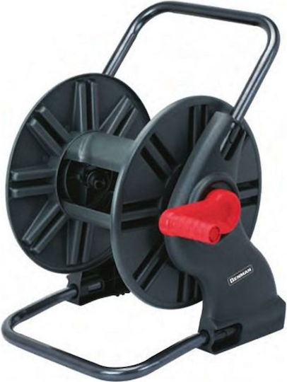 Benman Wheeled Garden Hose Reel for Hose up to 60m with Rewind Handle