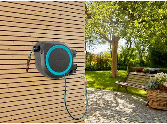 Gardena Automatic Watering Wind Wall Mounted with Hose 25m M/L