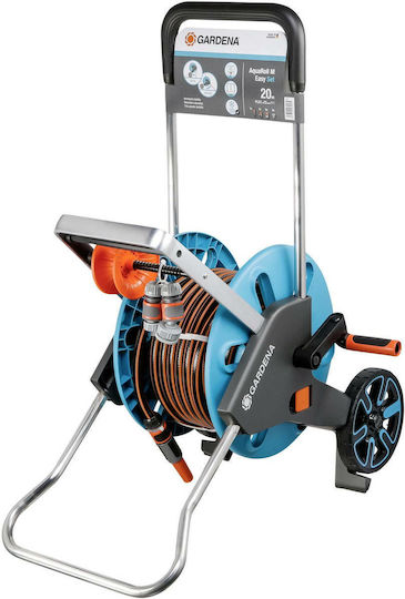 Gardena CleverRoll M Easy Set Wheeled Garden Hose Box Hose Included 20m Rewind Handle