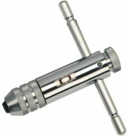 Voelkel Tap Wrench Ratchet 3-10mm Threaders 3pcs