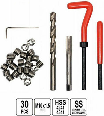 Yato Σετ Επιδιορθωσης Σπειρωματων Kit de reparare a firelor 10x1.5mm