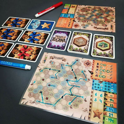 Aporta Games Brettspiel Trails of Tucana für 1-8 Spieler 8+ Jahre 1011.1