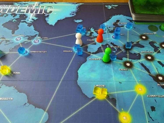 Επιτραπέζιο Παιχνίδι Pandemic για 2-4 Παίκτες 8+ Ετών (EN) Z-Man Games