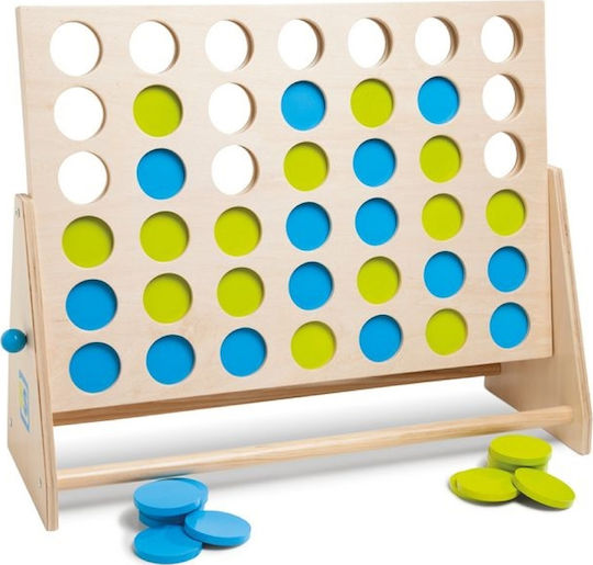 Board Game Four in a Row for 2 Players 6+ Years Old (EN) BS Toys