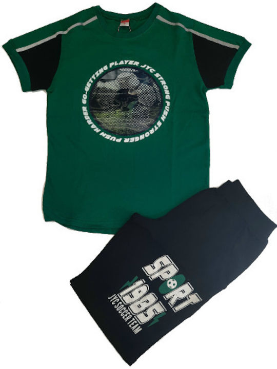 Set pentru copii cu șorturi Vară 2buc Verde