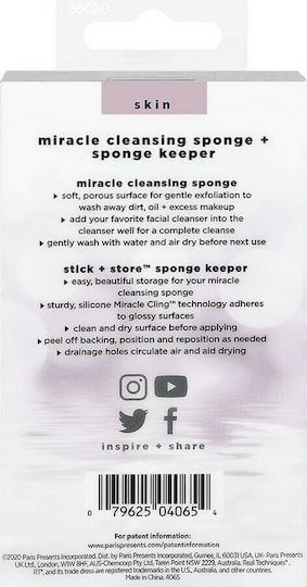 Real Techniques Gesichtsreinigungsschwamm Miracle Cleansing & Keeper