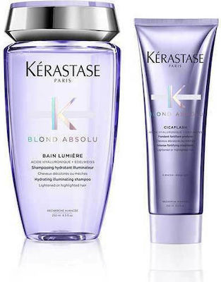 Kérastase Women's Hair Care Set Blond Absolu with Shampoo 2pcs