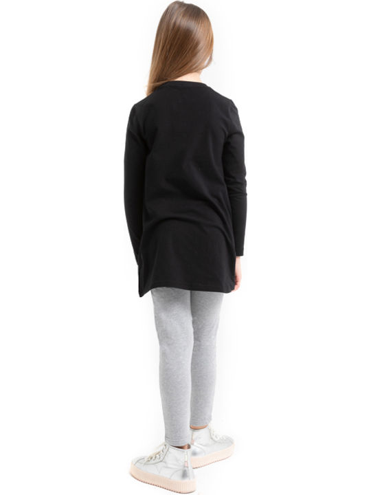 Kids' Set with Leggings Winter 2pcs Black